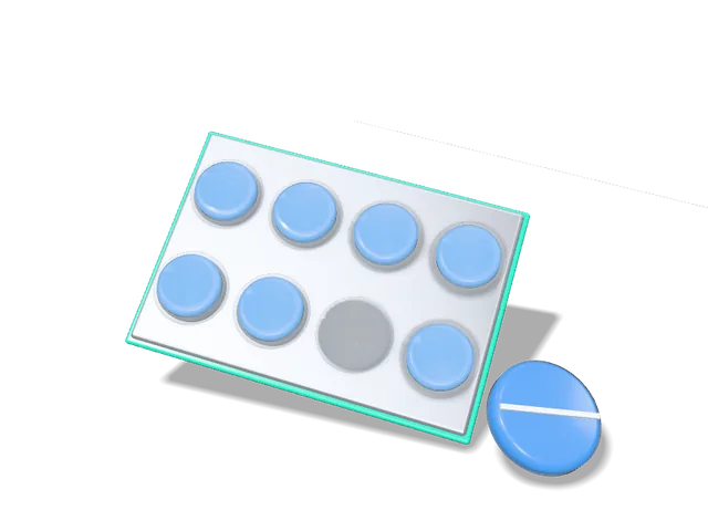 Illusztráció – Emtricitabine/Tenofovir disoproxil Mylan 200 mg/245 mg filmom obalené tablety
