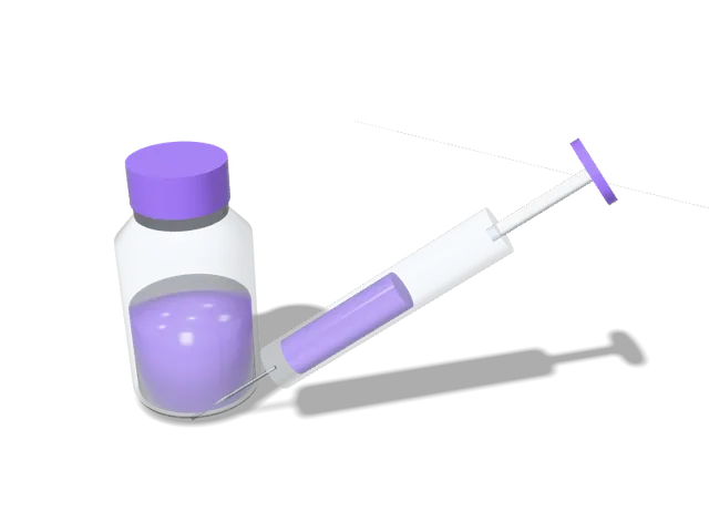 Illusztráció – SOMAVERT 10 mg prášok a rozpúšťadlo na injekčný roztok